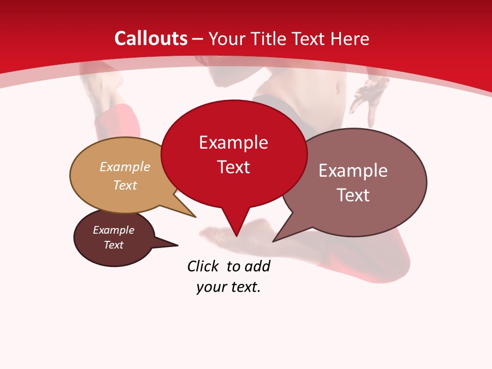 Isolated White Ice PowerPoint Template