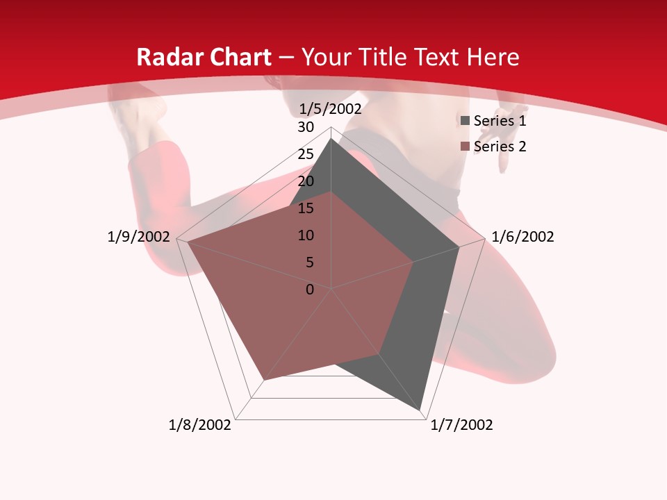Isolated White Ice PowerPoint Template