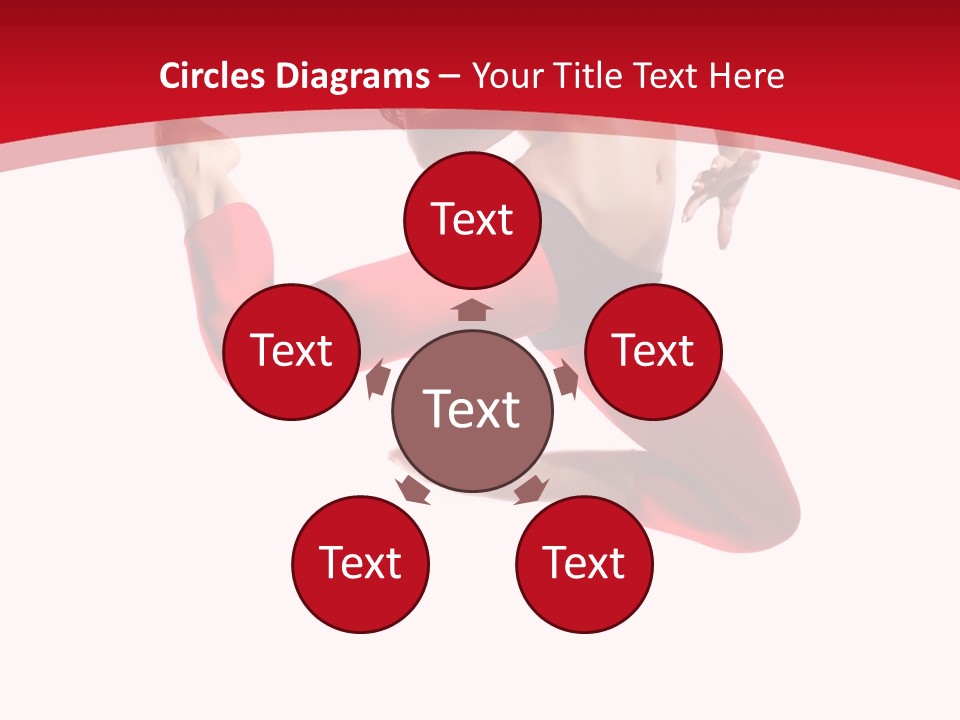 Isolated White Ice PowerPoint Template