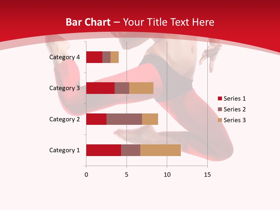 Isolated White Ice PowerPoint Template
