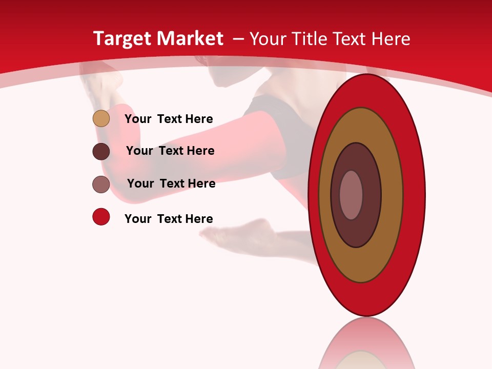 Isolated White Ice PowerPoint Template