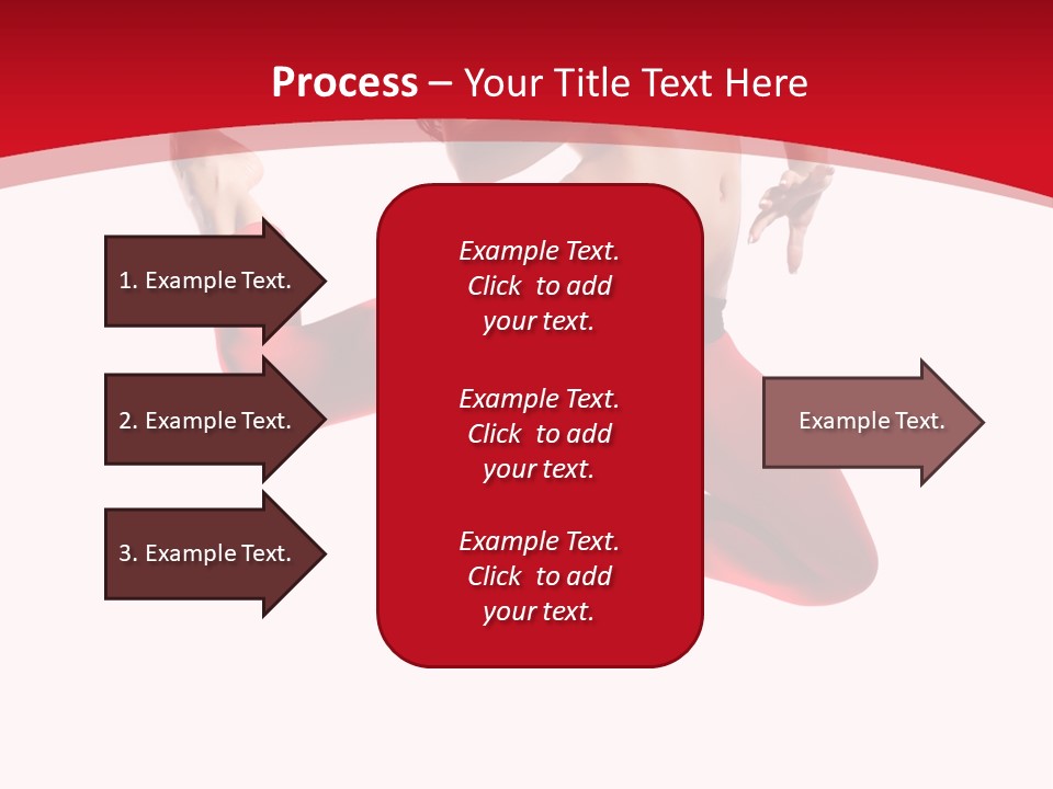 Isolated White Ice PowerPoint Template