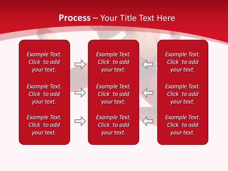 Isolated White Ice PowerPoint Template