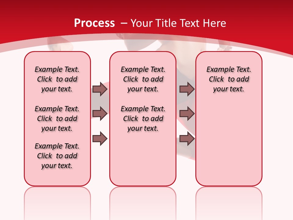 Isolated White Ice PowerPoint Template