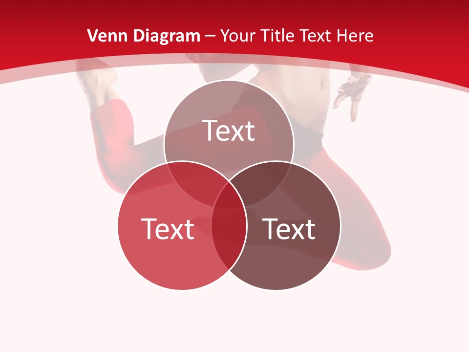 Isolated White Ice PowerPoint Template