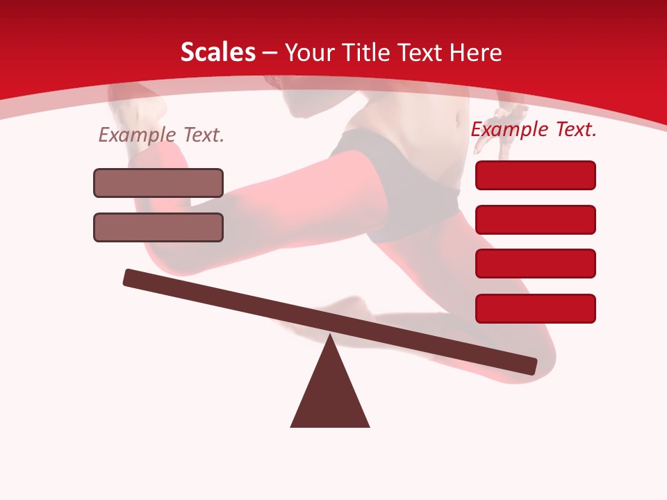 Isolated White Ice PowerPoint Template