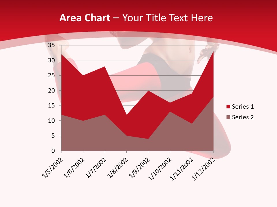 Isolated White Ice PowerPoint Template