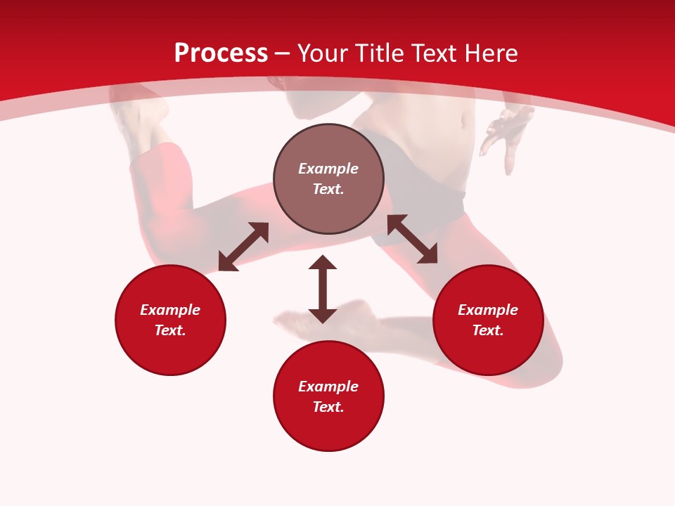 Isolated White Ice PowerPoint Template