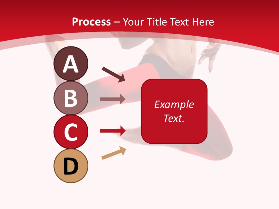 Isolated White Ice PowerPoint Template