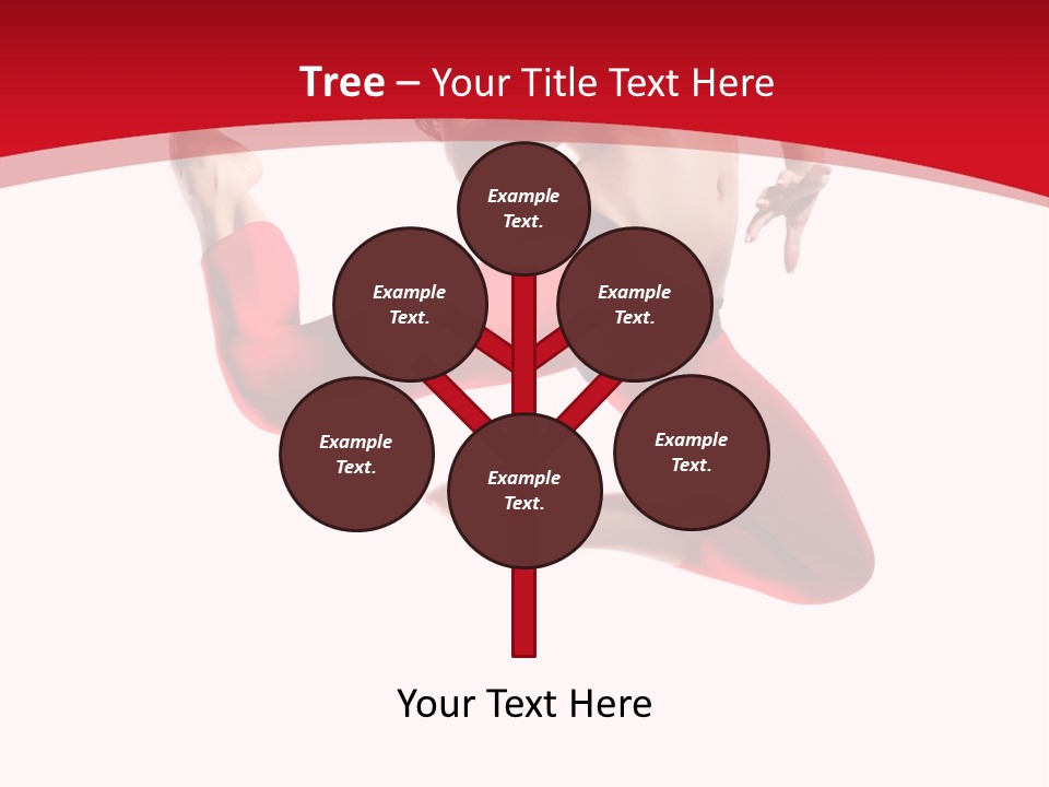 Isolated White Ice PowerPoint Template