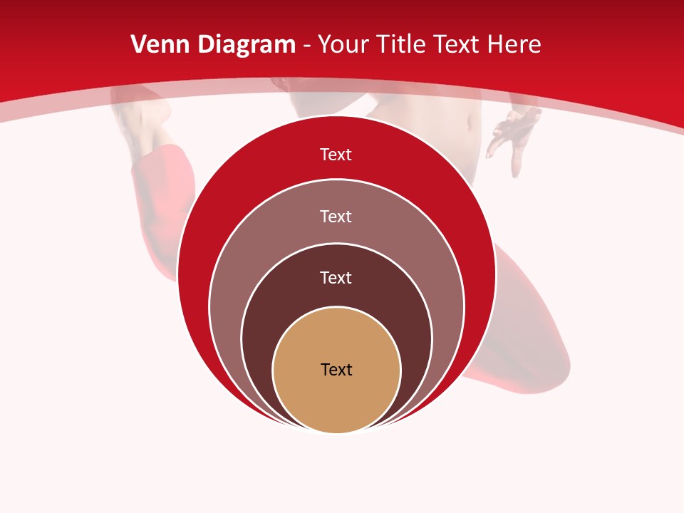 Isolated White Ice PowerPoint Template