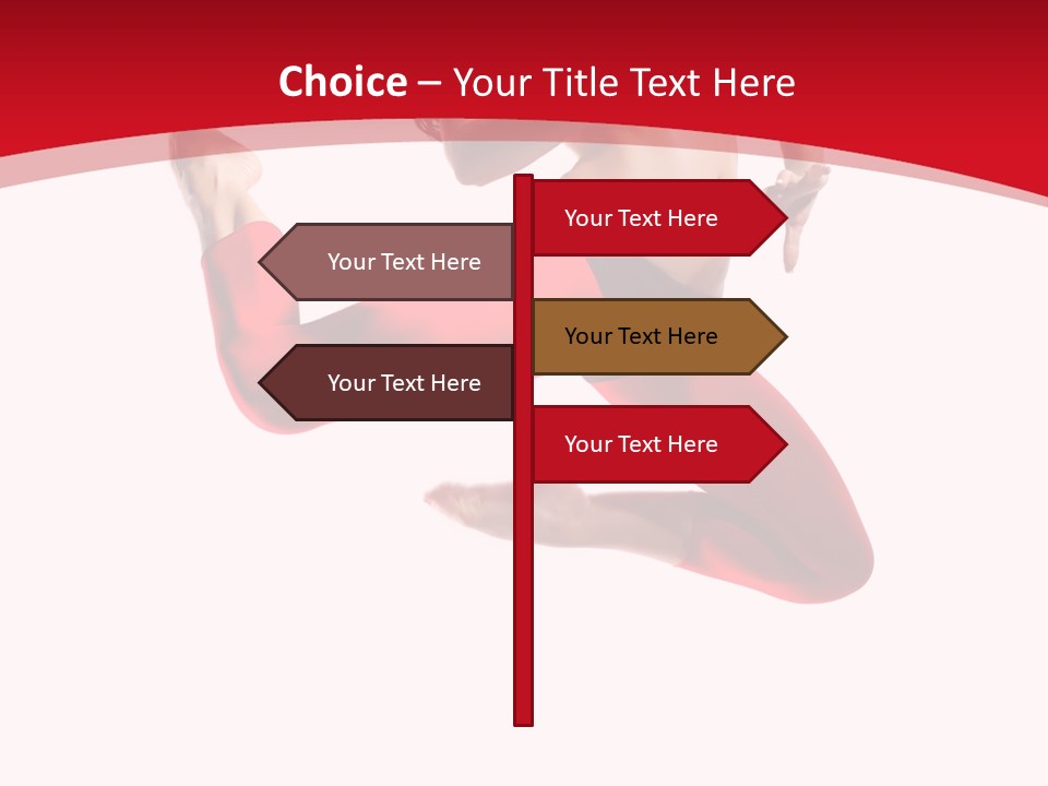 Isolated White Ice PowerPoint Template