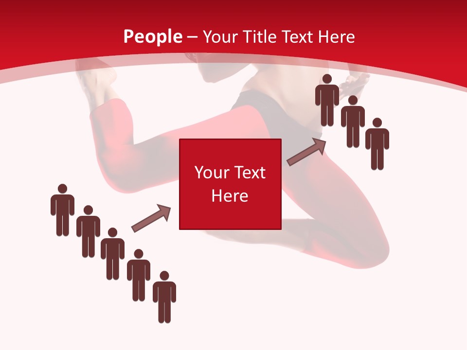 Isolated White Ice PowerPoint Template