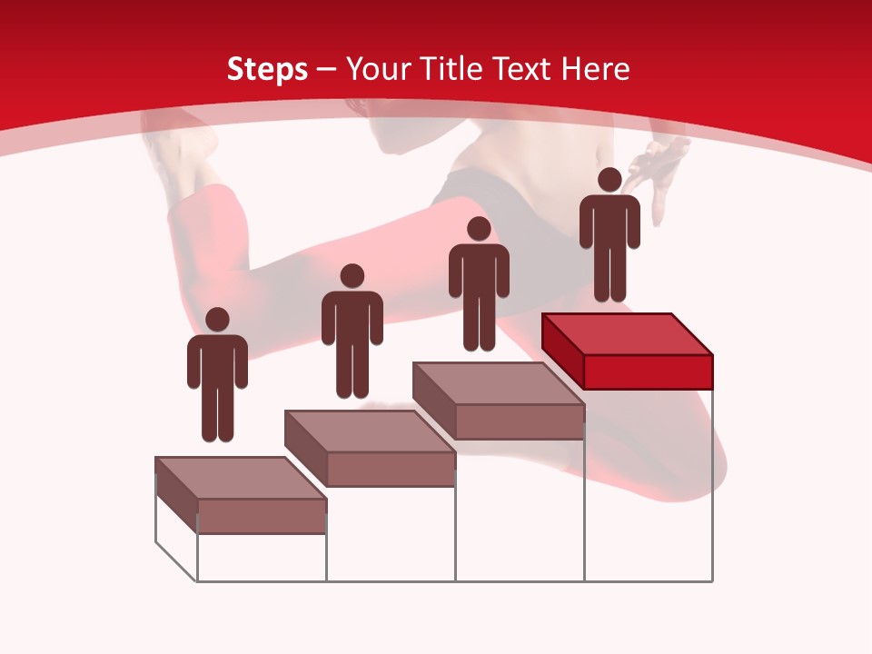 Isolated White Ice PowerPoint Template