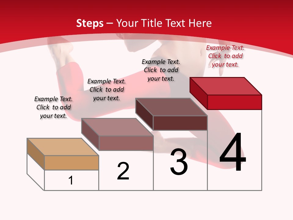 Isolated White Ice PowerPoint Template