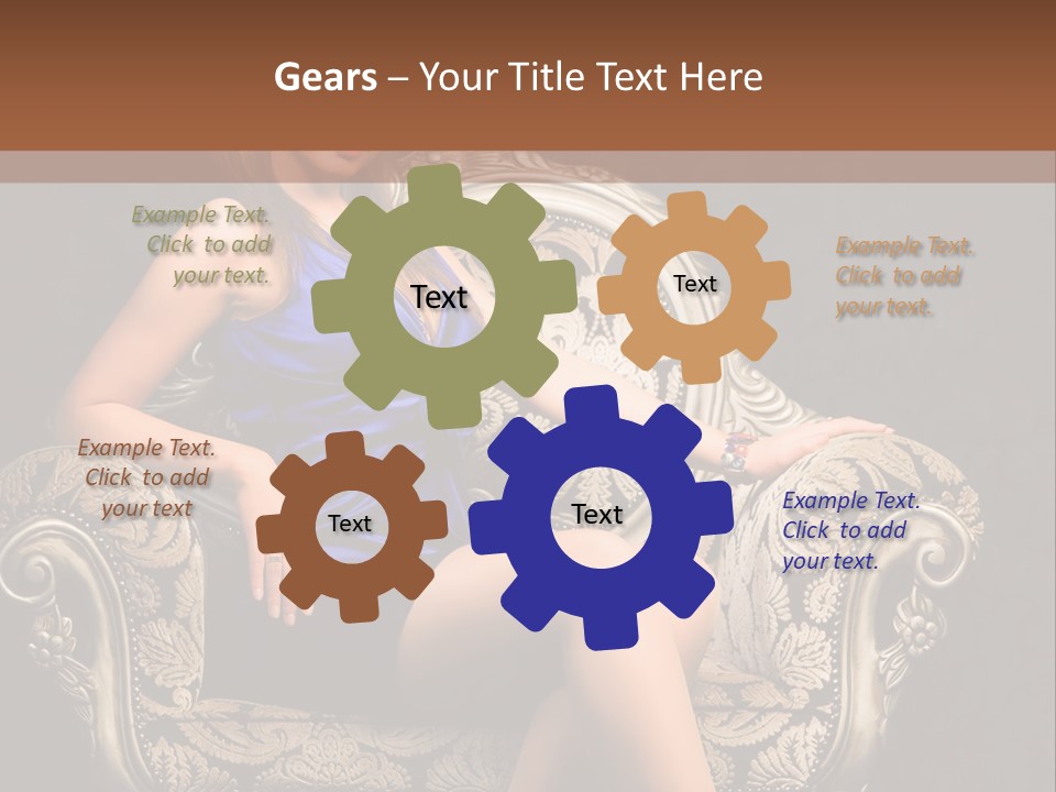 People Model Style PowerPoint Template