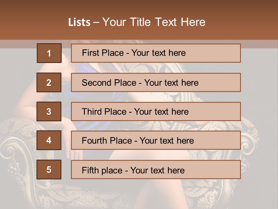 People Model Style PowerPoint Template