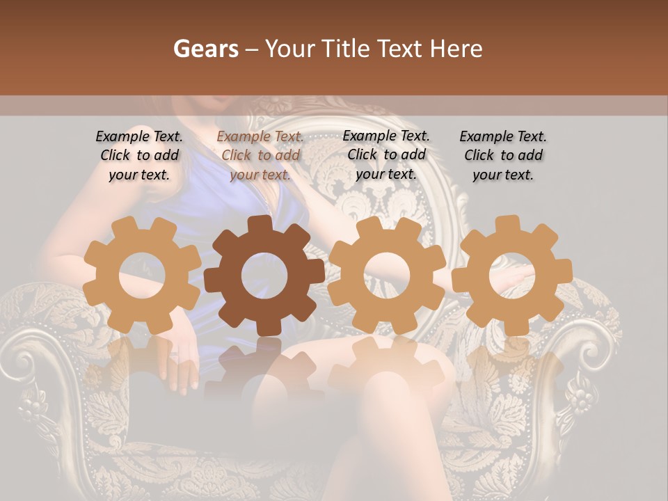 People Model Style PowerPoint Template