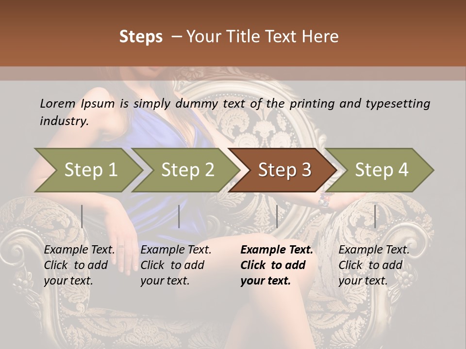 People Model Style PowerPoint Template