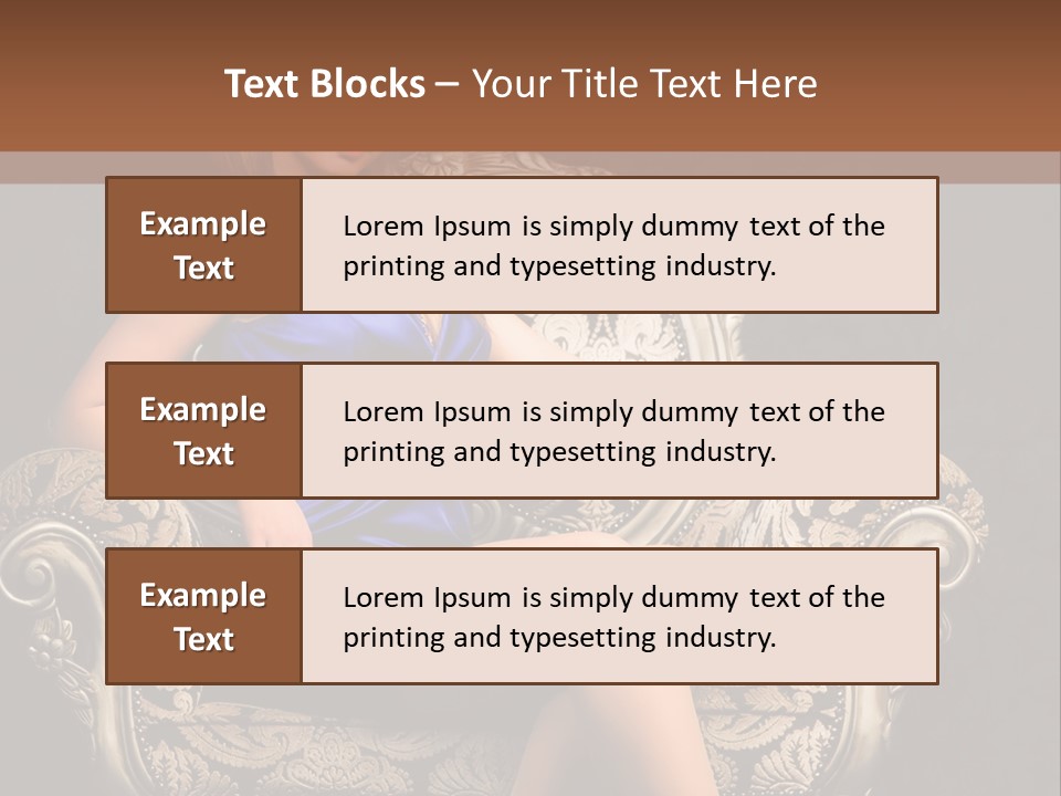 People Model Style PowerPoint Template