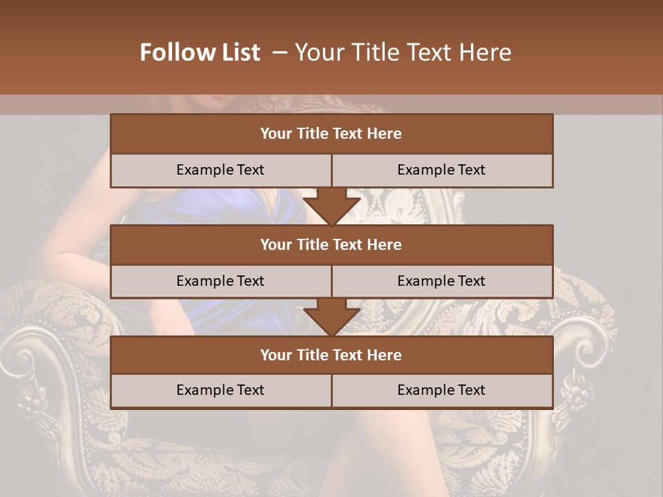 People Model Style PowerPoint Template