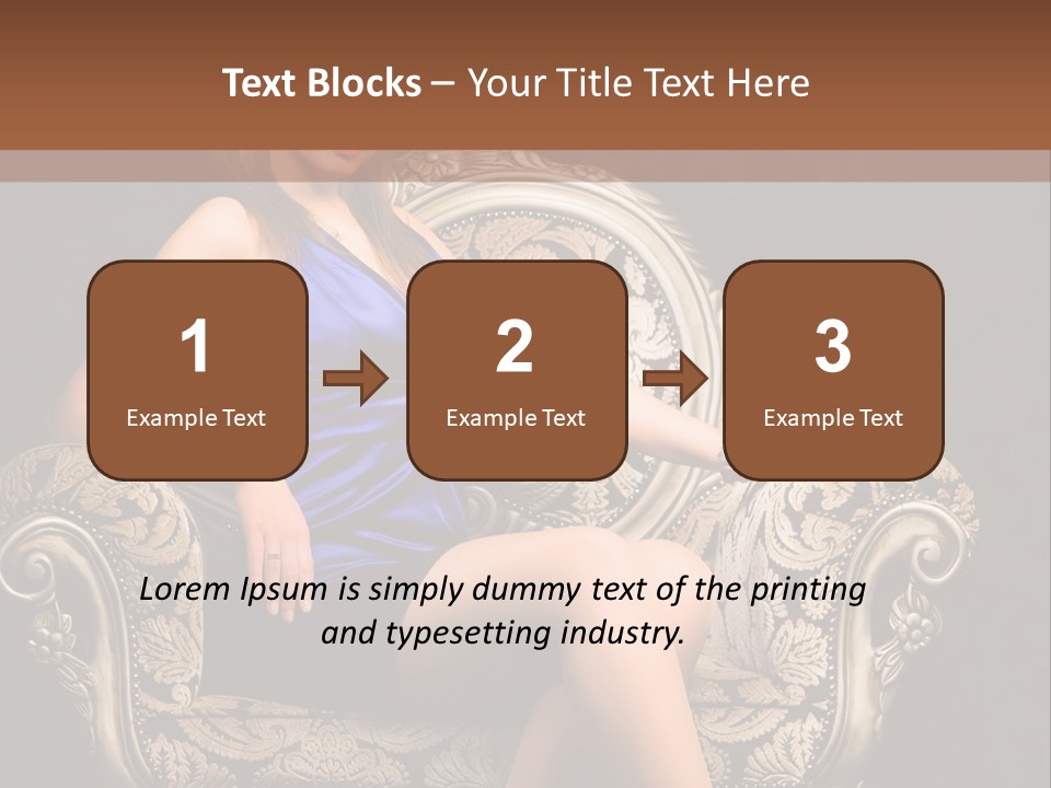 People Model Style PowerPoint Template