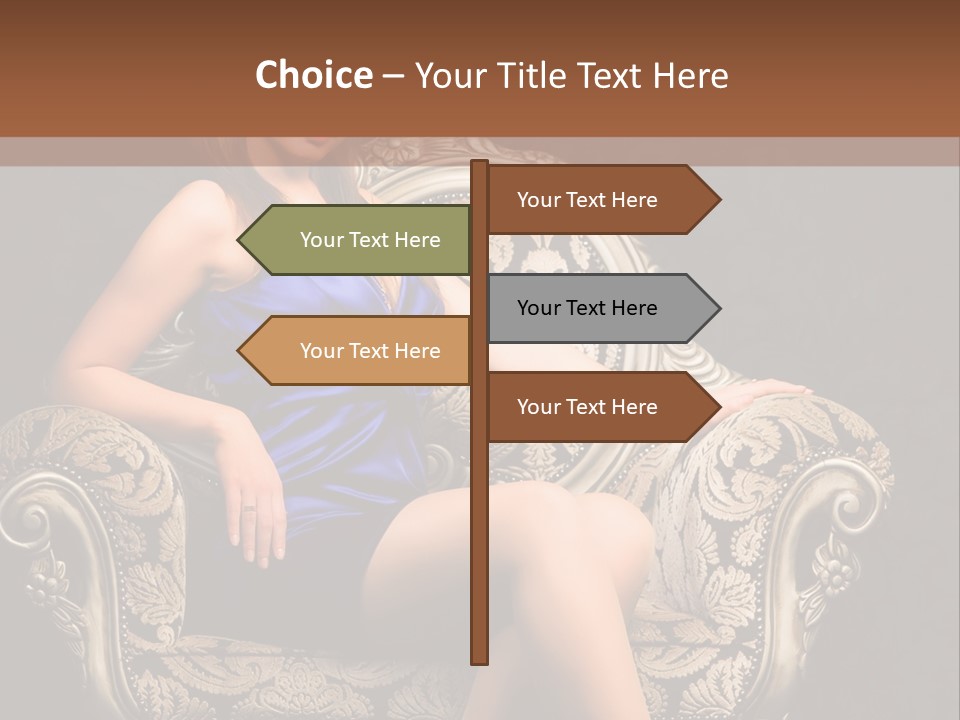 People Model Style PowerPoint Template
