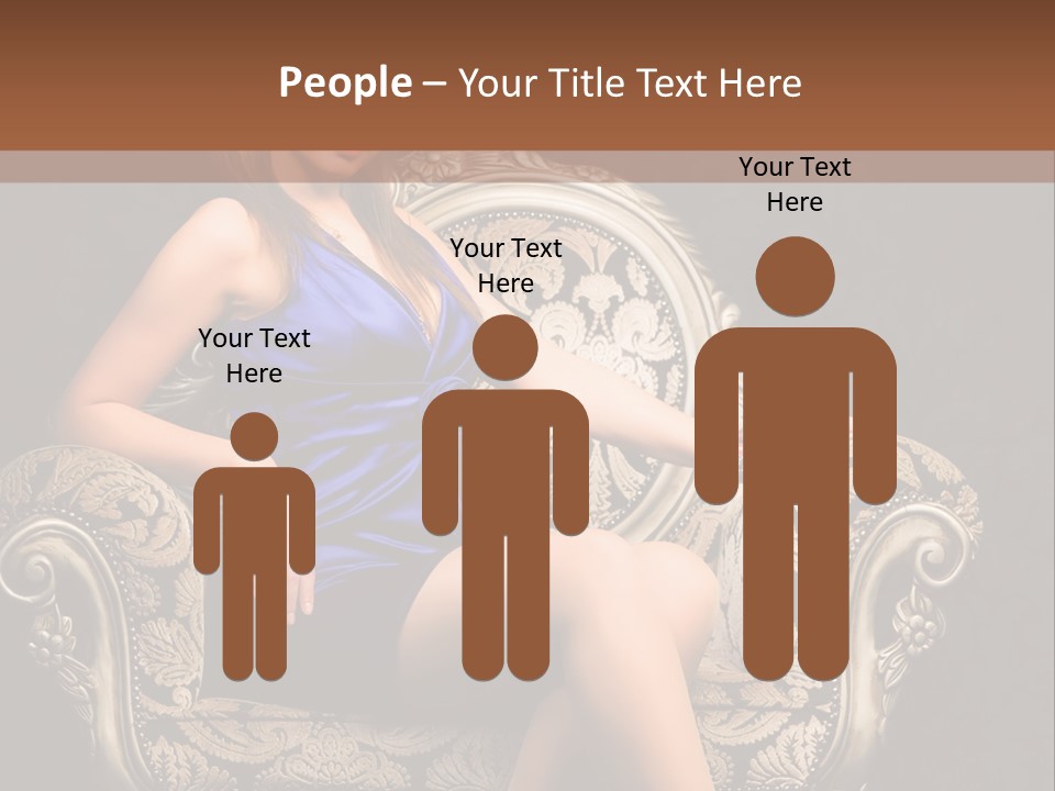 People Model Style PowerPoint Template