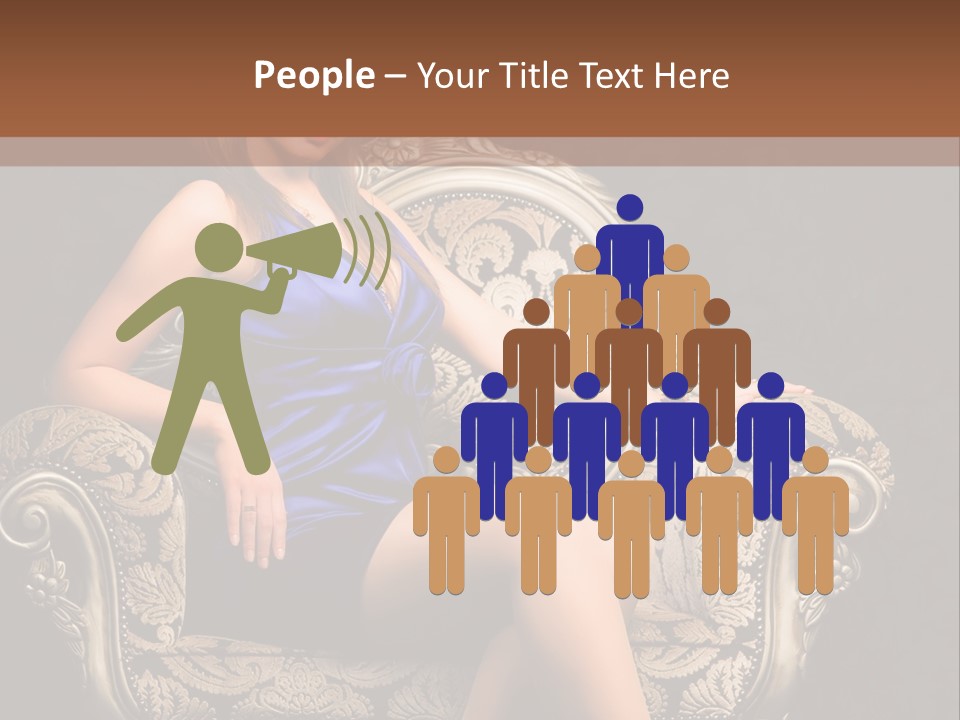 People Model Style PowerPoint Template