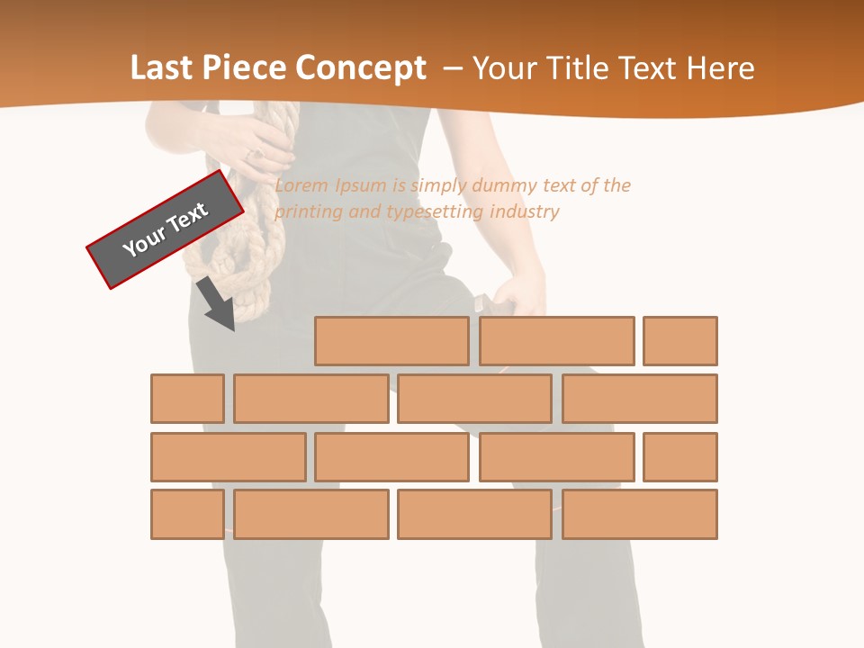 Engineer Bustier Spanner PowerPoint Template