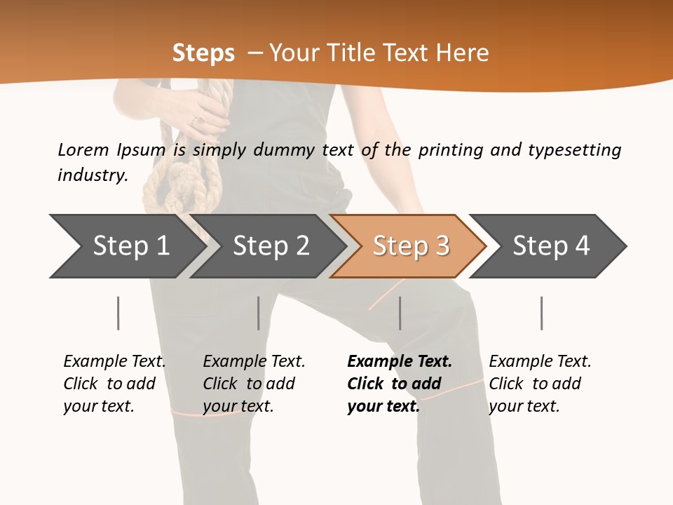 Engineer Bustier Spanner PowerPoint Template