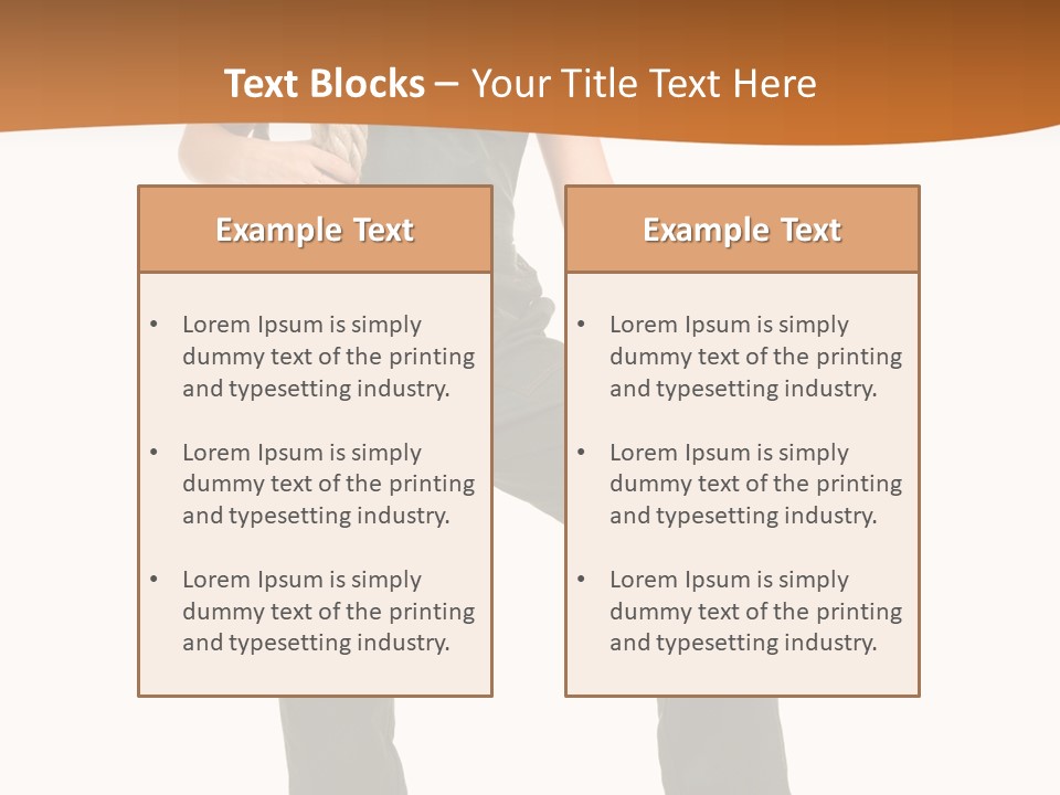 Engineer Bustier Spanner PowerPoint Template