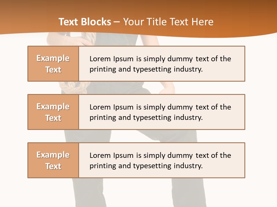 Engineer Bustier Spanner PowerPoint Template
