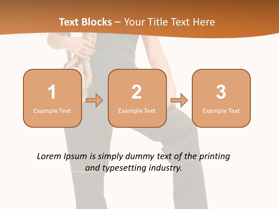 Engineer Bustier Spanner PowerPoint Template