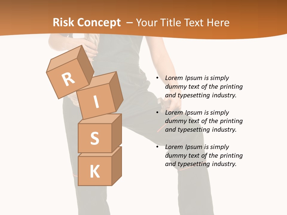 Engineer Bustier Spanner PowerPoint Template