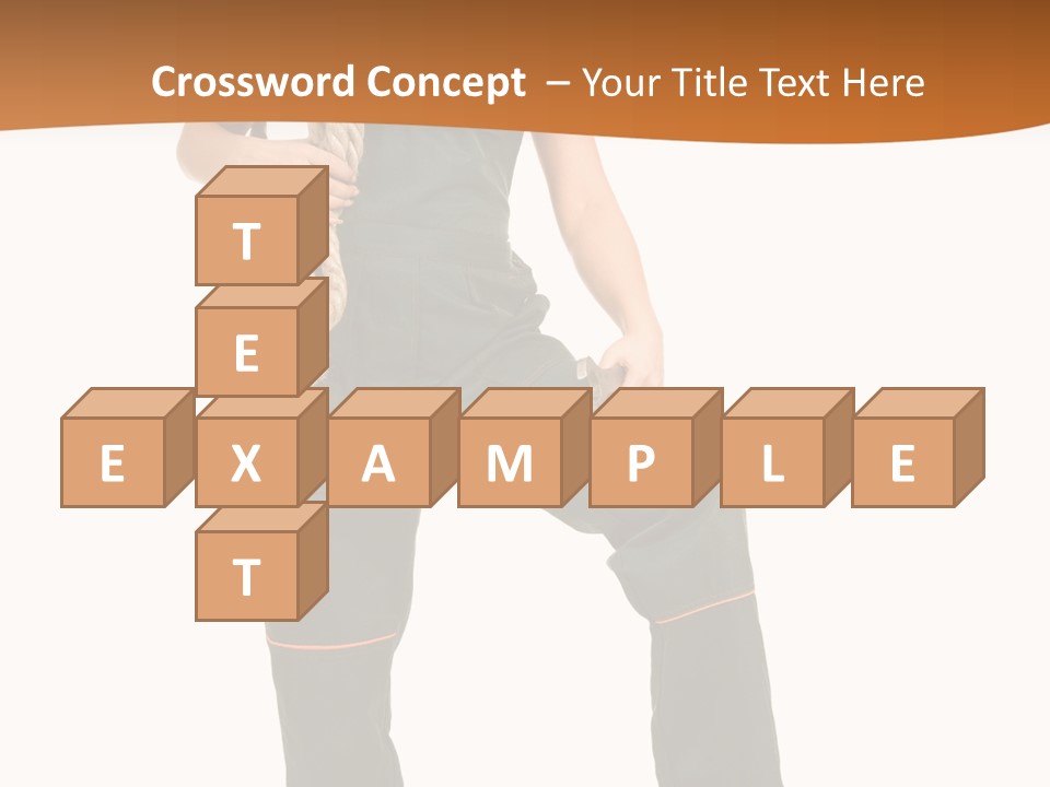 Engineer Bustier Spanner PowerPoint Template