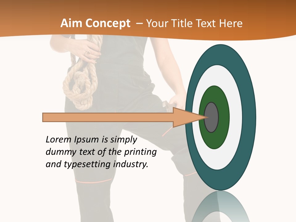 Engineer Bustier Spanner PowerPoint Template