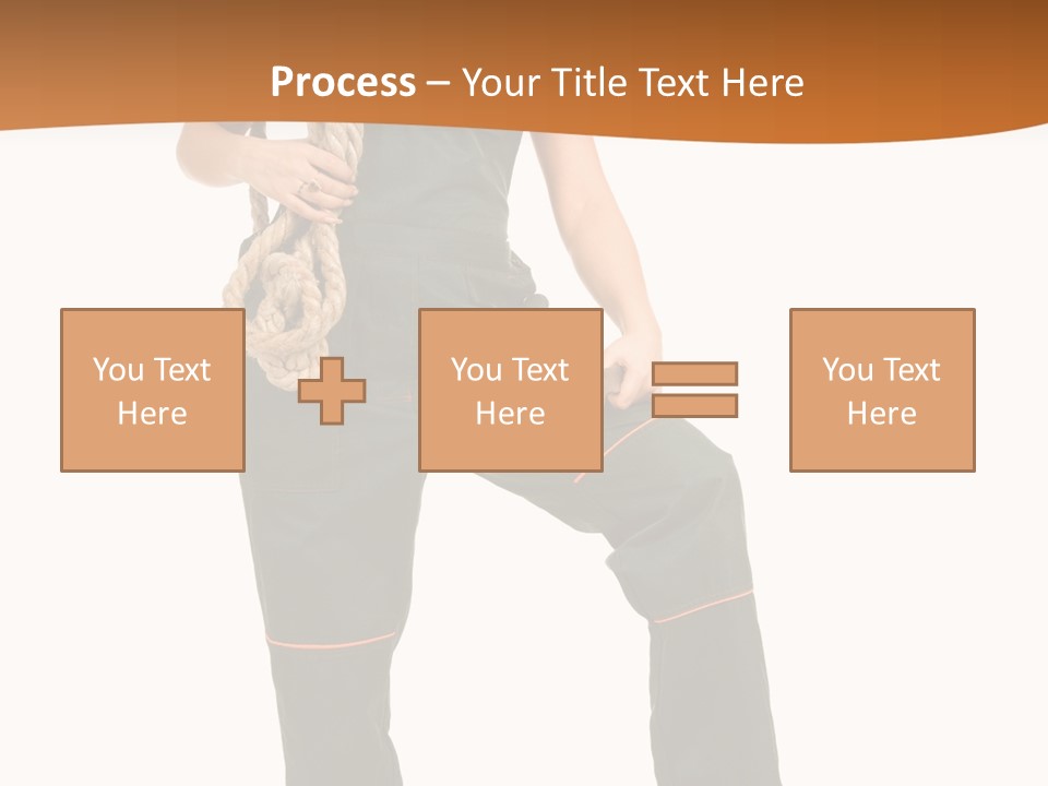 Engineer Bustier Spanner PowerPoint Template