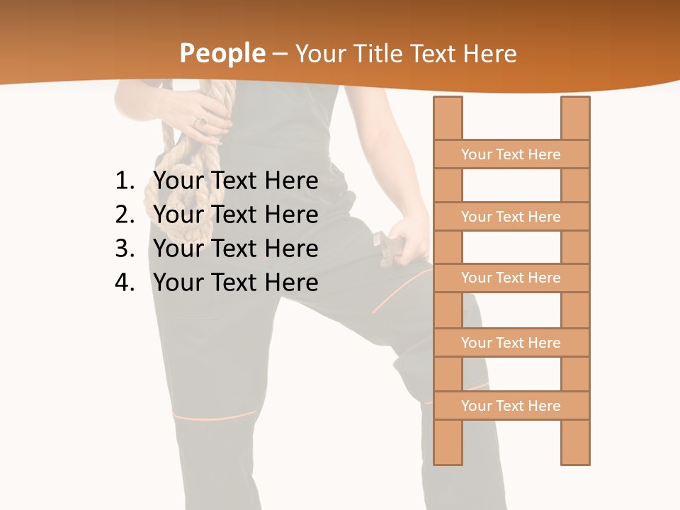Engineer Bustier Spanner PowerPoint Template