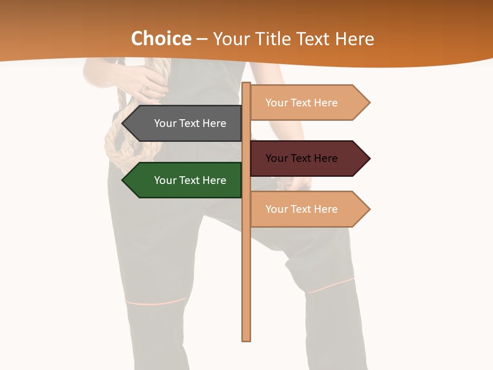Engineer Bustier Spanner PowerPoint Template