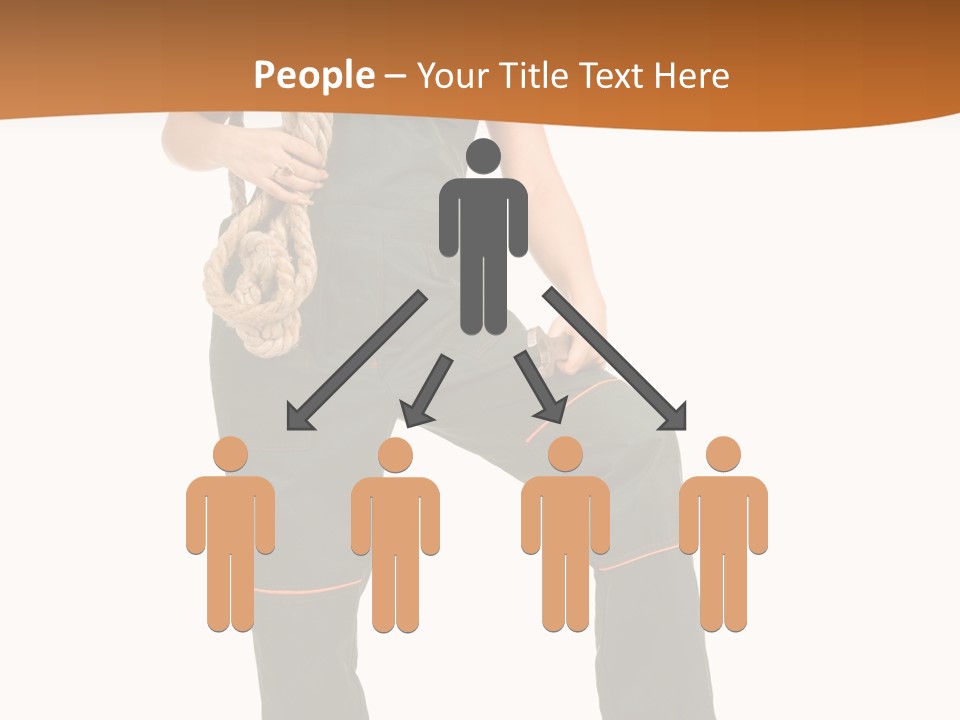 Engineer Bustier Spanner PowerPoint Template