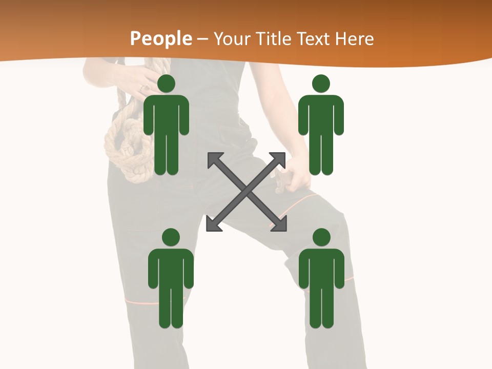 Engineer Bustier Spanner PowerPoint Template