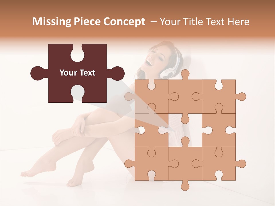 Lips Beautiful Musical PowerPoint Template