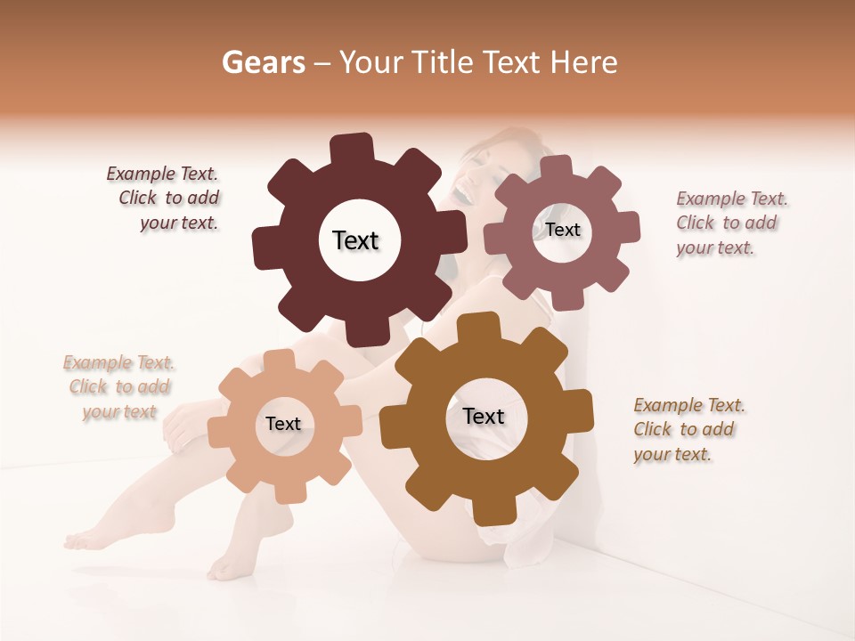 Lips Beautiful Musical PowerPoint Template