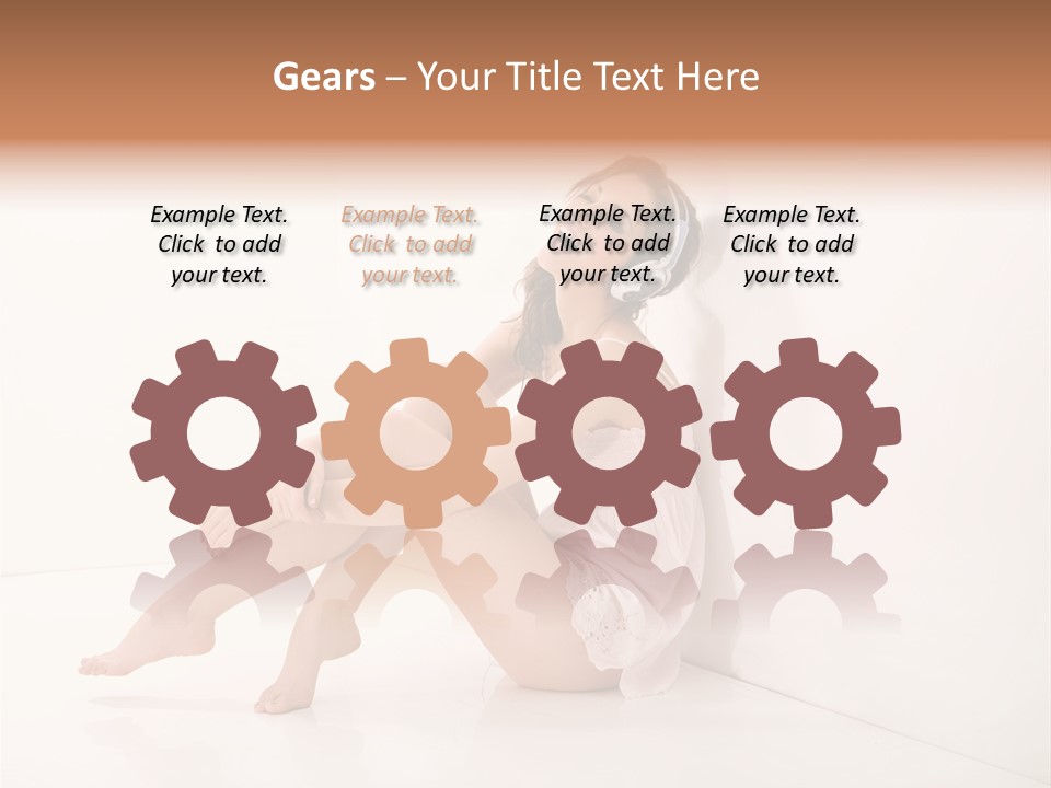 Lips Beautiful Musical PowerPoint Template