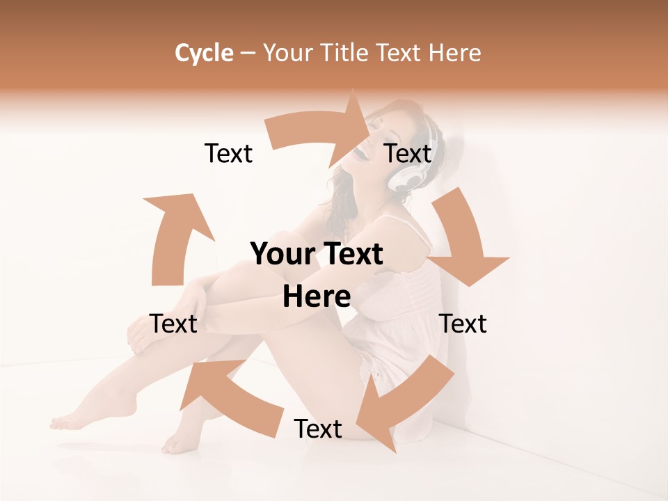 Lips Beautiful Musical PowerPoint Template