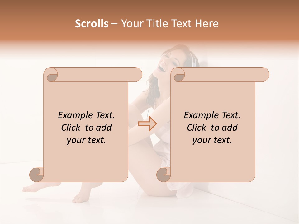 Lips Beautiful Musical PowerPoint Template