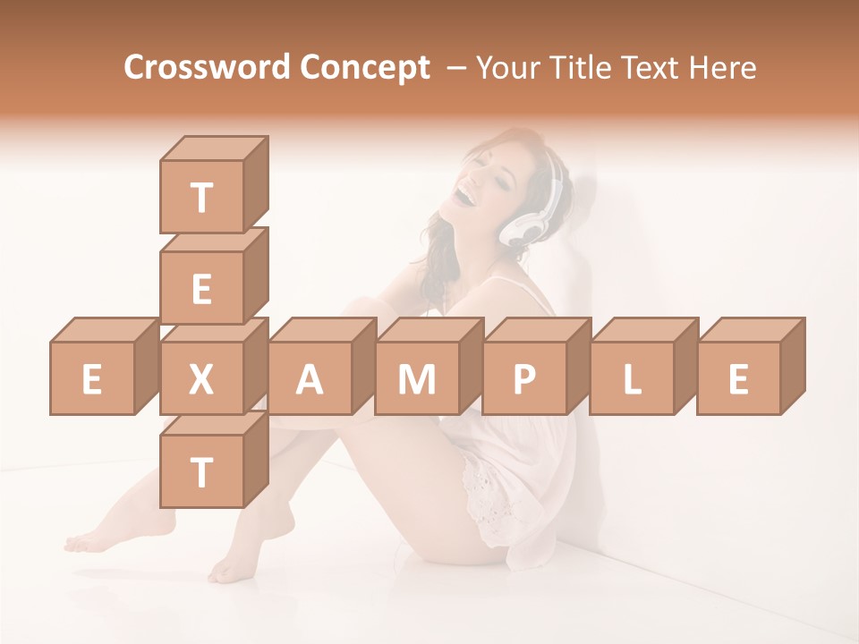 Lips Beautiful Musical PowerPoint Template