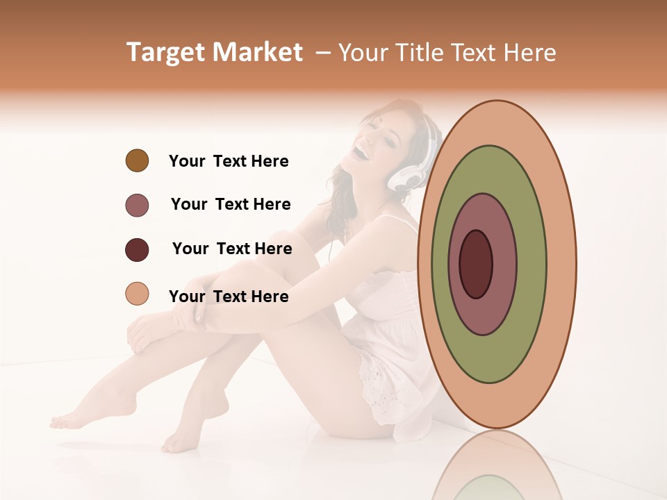 Lips Beautiful Musical PowerPoint Template