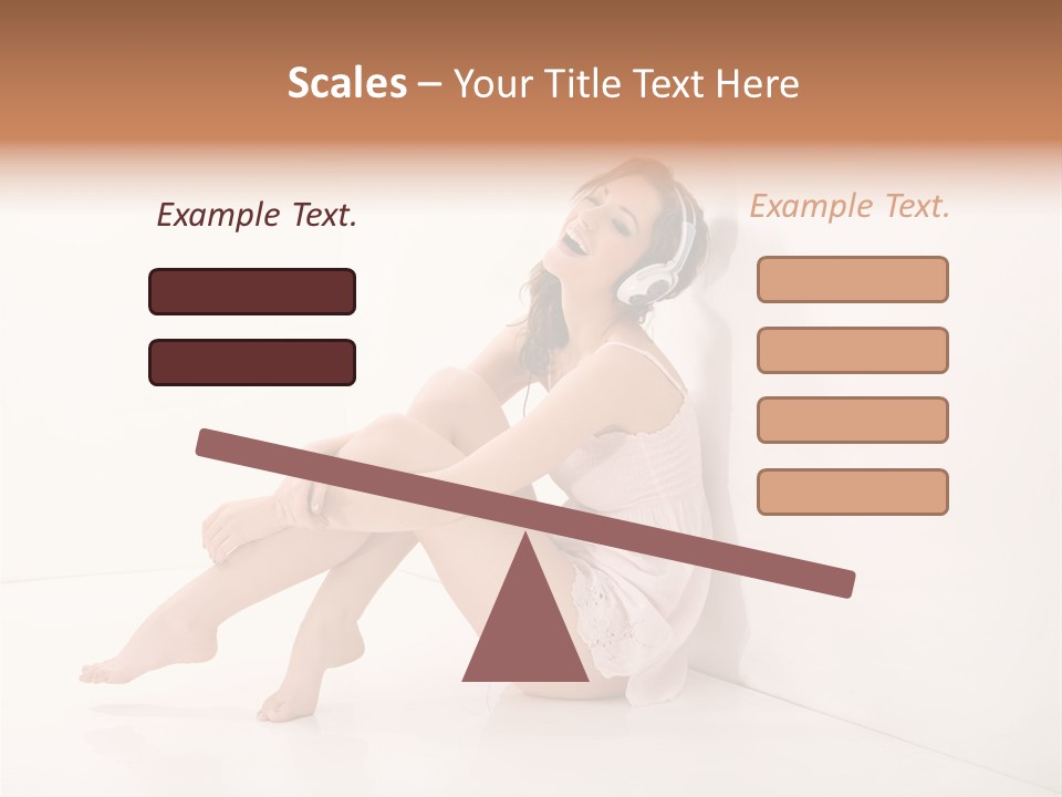 Lips Beautiful Musical PowerPoint Template